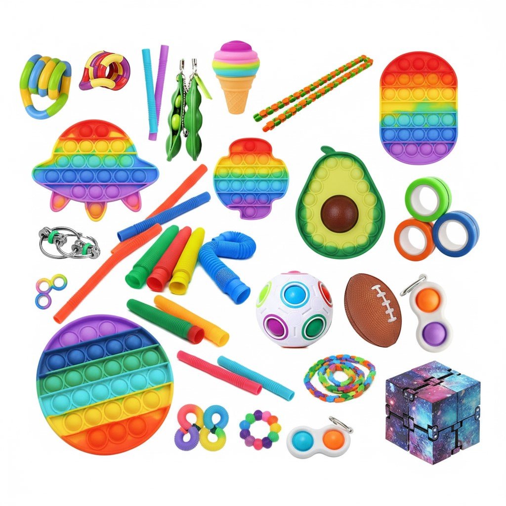 Årets 20 mest populære Fidget Toys 2025 – opdateret guide