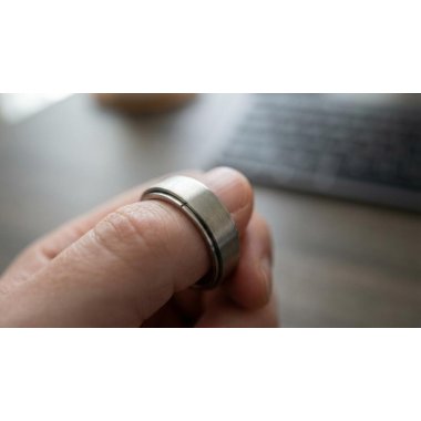 Fidget ringe i st�l og s�lv � st�rrelsesguide og k�b online