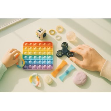 Hvad er fidget toys? En komplet guide til sanseleget�j for b�rn og voksne