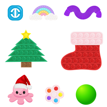 👏 Pakkekalender Fidget Toys