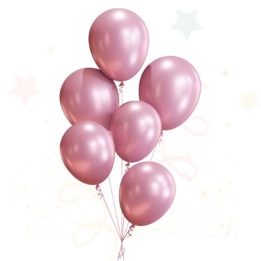 🩷 Pink Latex Balloner Ensfarvede
