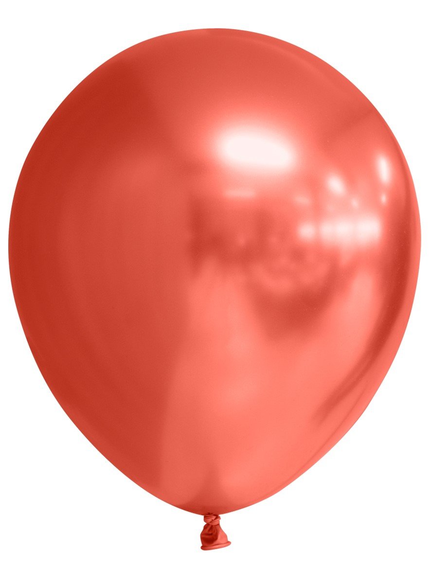 Latex balloner Glossy balloner 30 cm, rød 10 stk