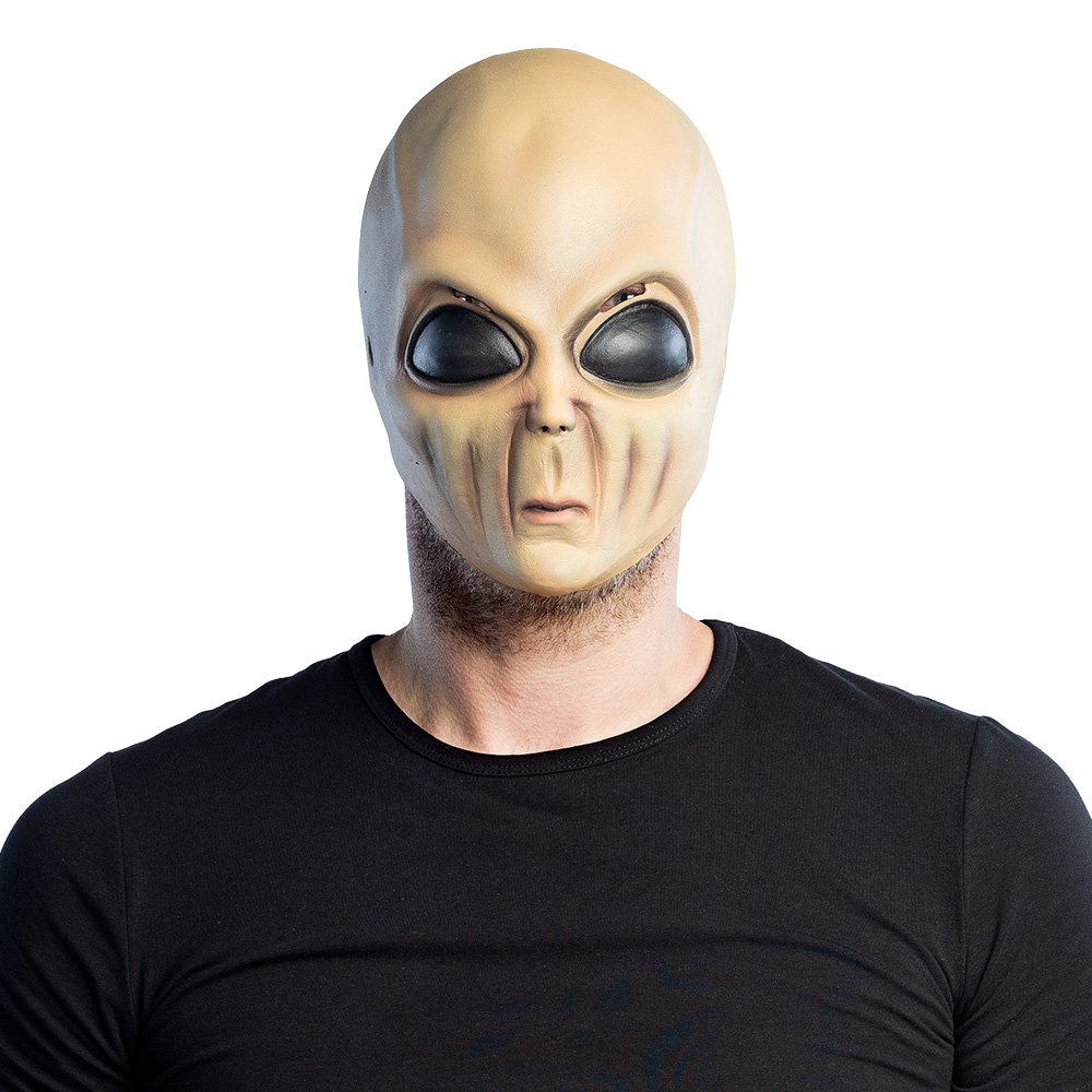 Latex Maske Rynket Alien