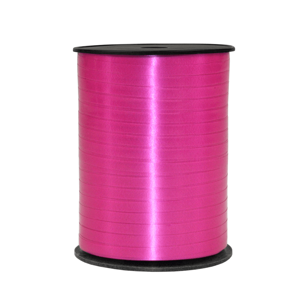Ballon snor/ gavebånd pink- 500M X 5MM