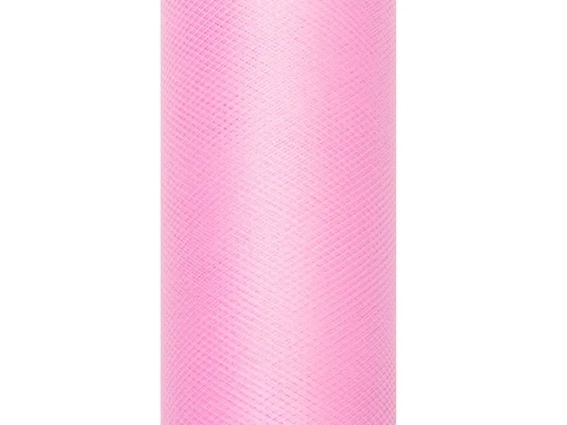 Bordløber Tyl, Lys pink 0.3 x 9m