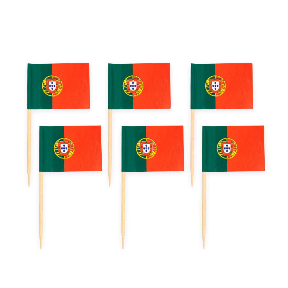 Flag sticks Portugal - 50 stk.