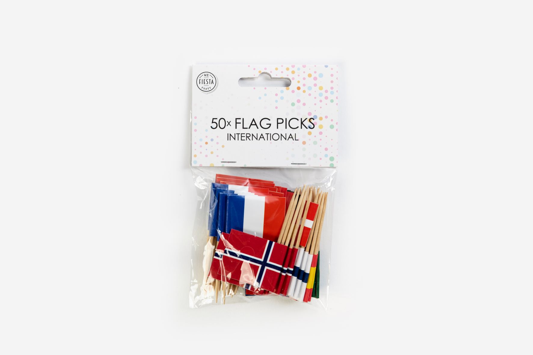 Flag sticks Mix - 50 stk.