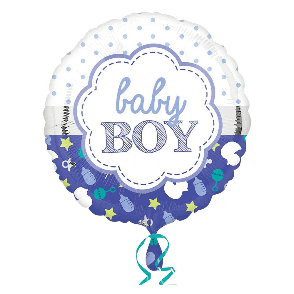 Folieballon Baby Boy 45 cm
