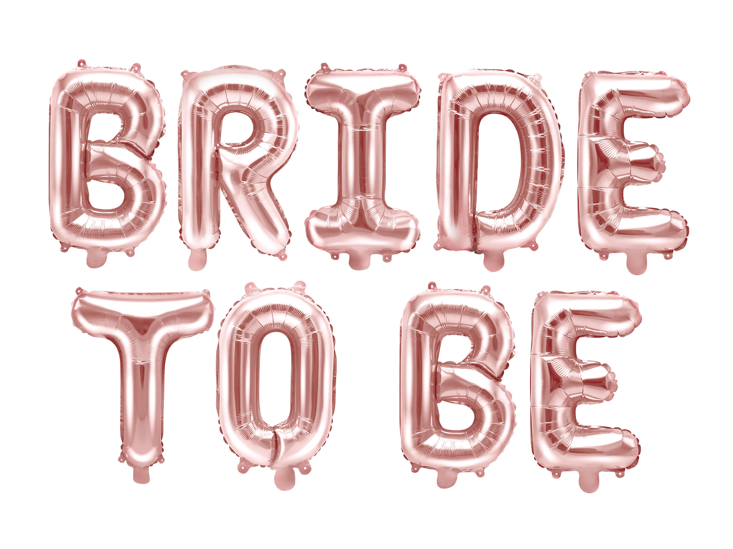 Bride to be balloner rosegold