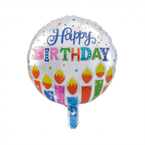 Folieballon Happy Birthday 45 cm