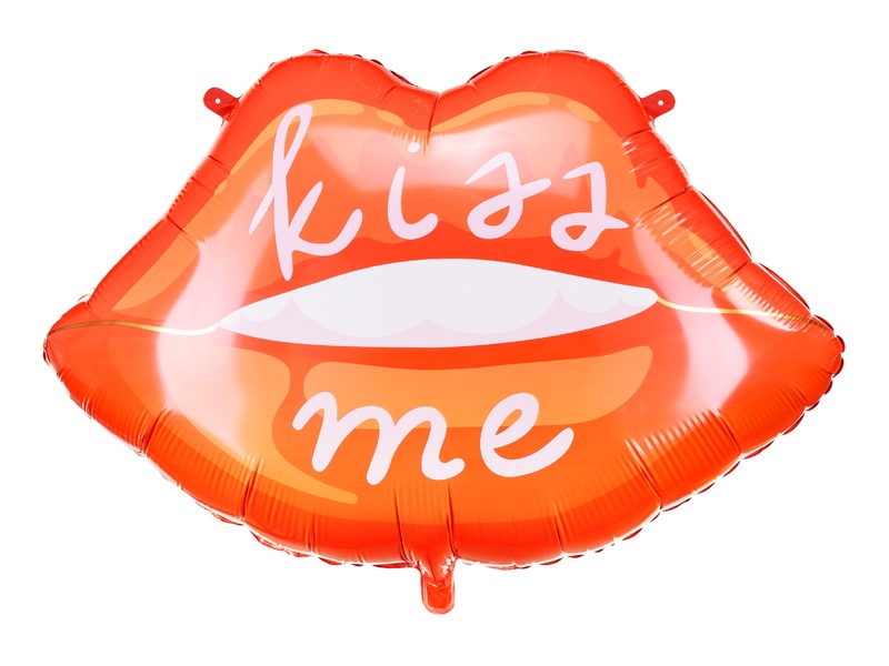 Folieballon Kiss Me Læber 86 cm