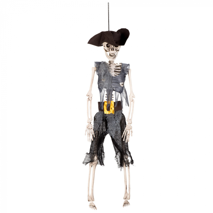 Hængende dekoration Skelet pirat (40 cm)