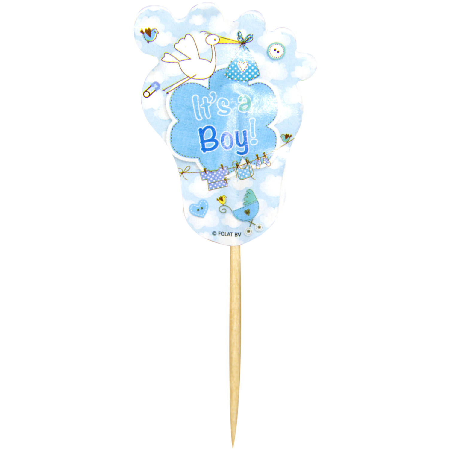 Billede af Kage Sticks Its A Boy - 24 Stk.