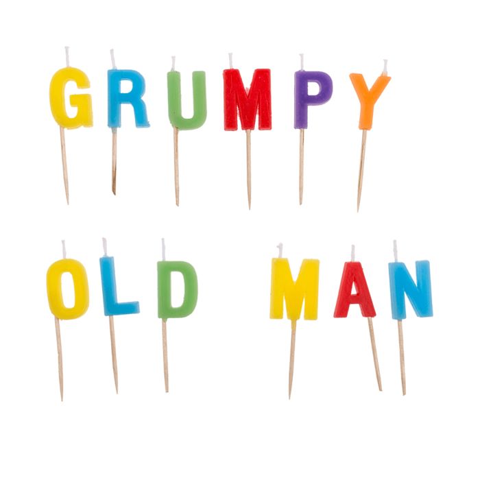 Billede af Kagelys Grumpy Old Man