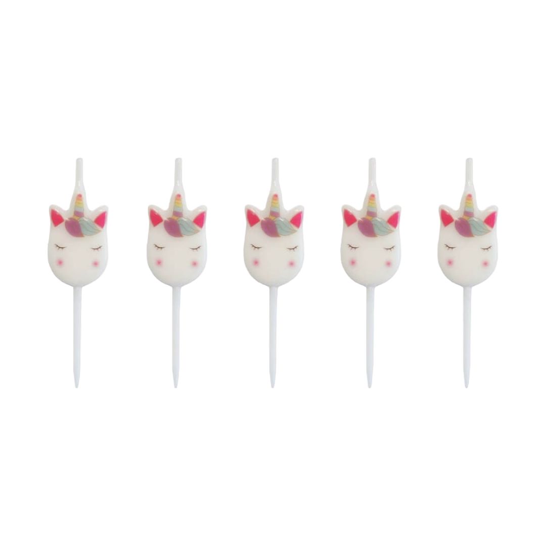 Kagelys Unicorn- 5 stk