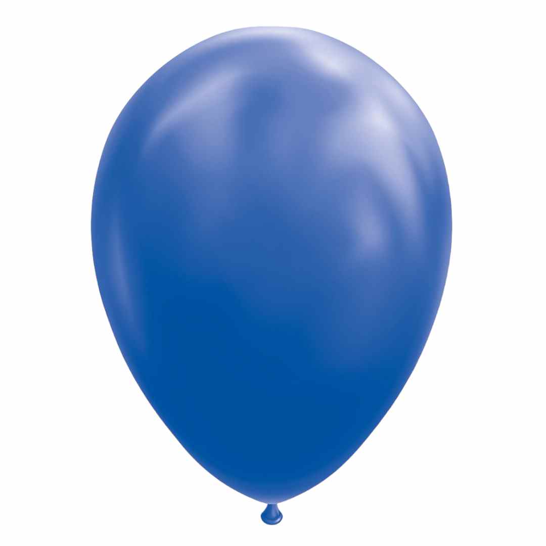 Latex Balloner Mørkeblå 30 cm  - 25 stk.