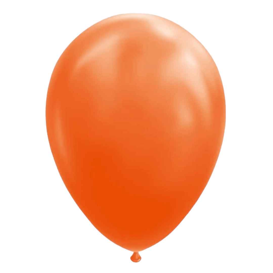 Latex Balloner Orange 30 cm  - 25 stk.