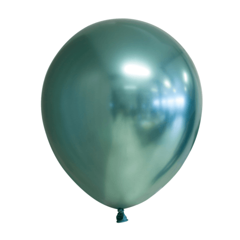 Latex balloner Glossy balloner 30 cm, Grøn 10 stk