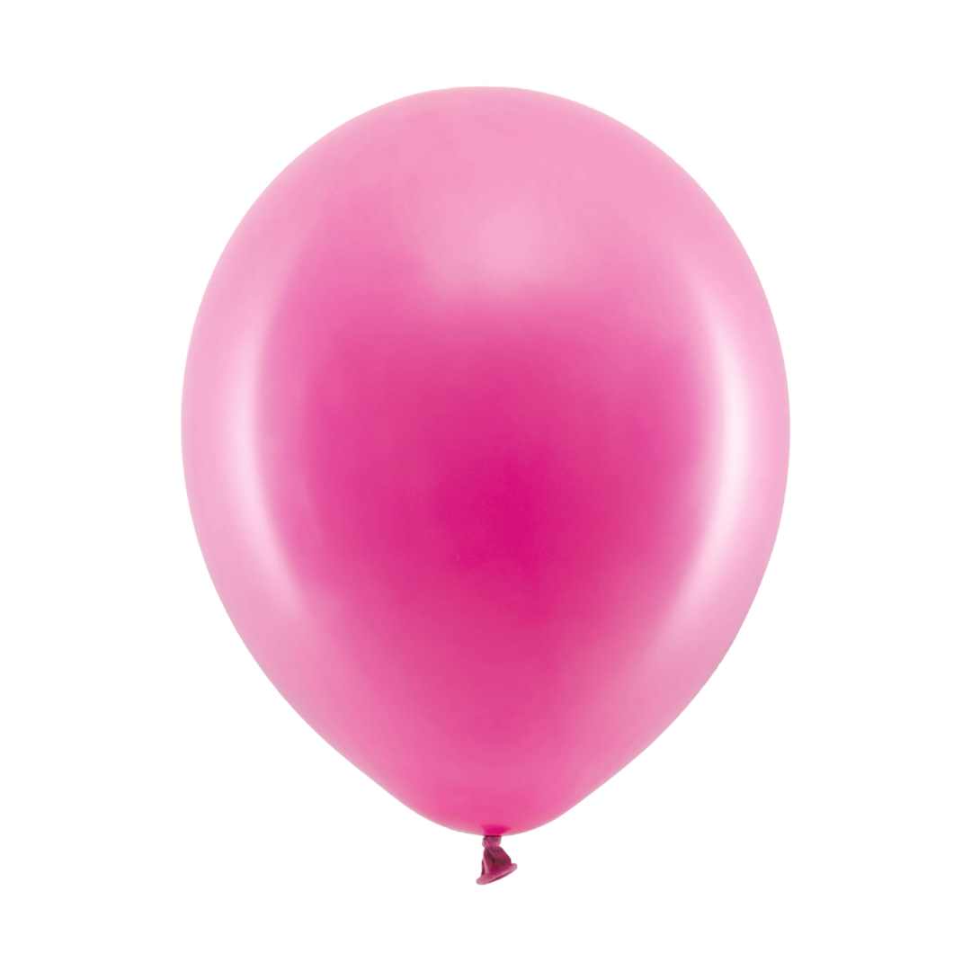 Latex balloner Pastel balloner 30 cm, Pink 10 stk