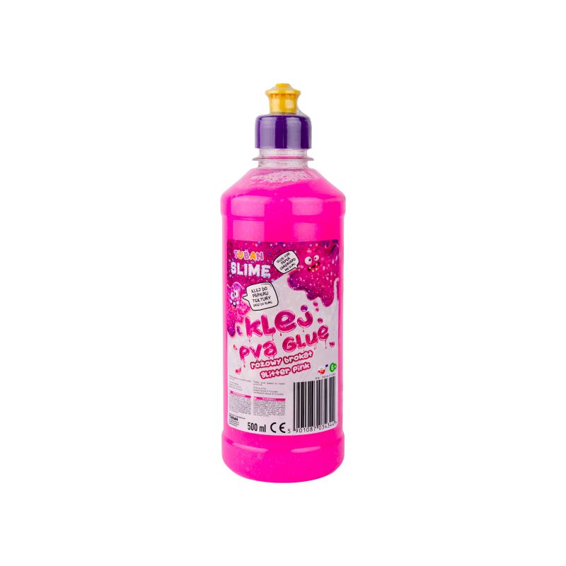 Se Lim Til Slim - Pink Glimmer 500 g hos bents-webshop.dk