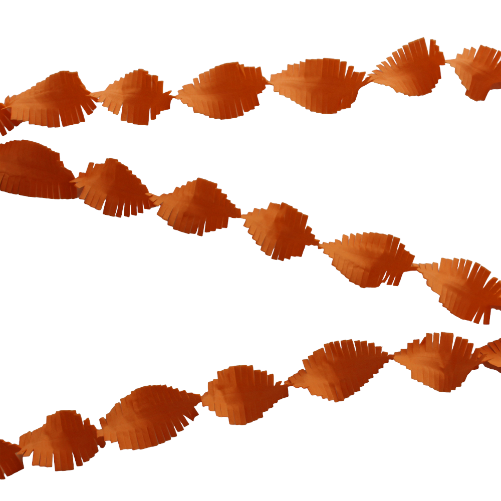 Billede af Orange Crepe Gurilande - 6m