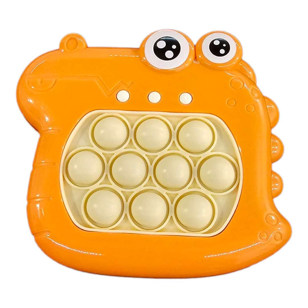 Quick Push pop it spil krokodille orange
