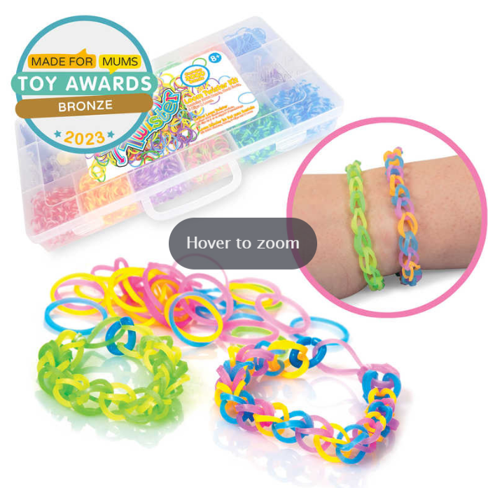 Billede af Loom Band Twister Sæt - 3000 Dele til Kreative Mesterværker