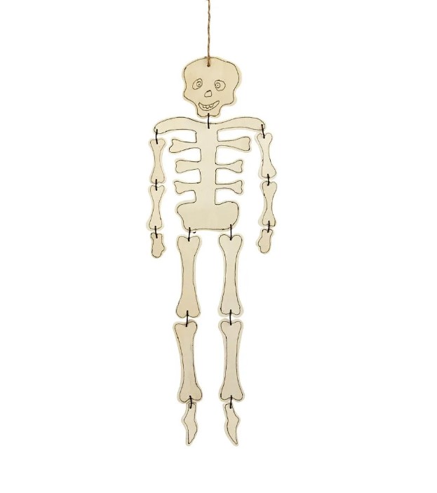 Halloween Skelet Krydsfiner