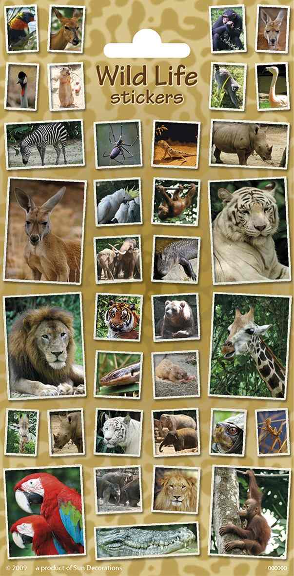 Billede af Stickers - Zoo