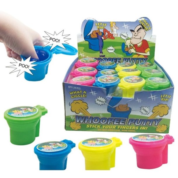Whoopee Putty  Lydslim i Toiletform!