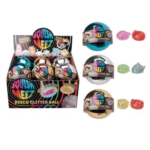 Squishy Buddie Disco Glitter Ball