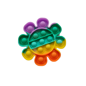 Pop It - Bubble - Fidget Toy: Kendt Fra Tiktok (Se Video) -  Rainbow Blomst
