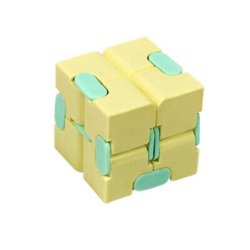Fidget Toys: Infinity Cube Pastel Gul (se video)