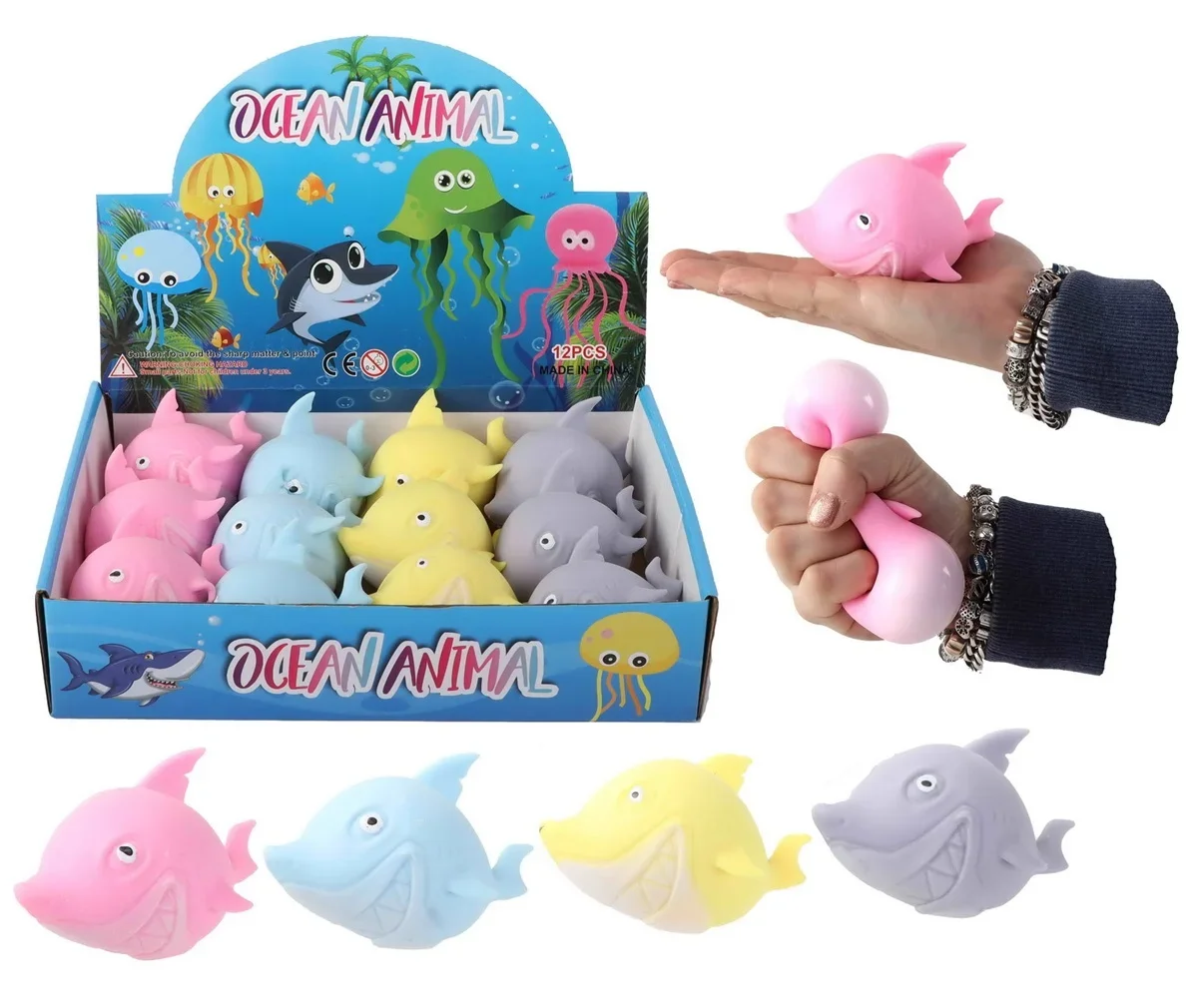 Køb Squishy Haj Ball Hos Bents Webshop Prisgaranti 9236