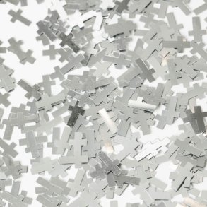 Bordkonfetti Kors Slv   14 gram