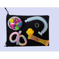 Sanseposen - Diskret Fidget Oplevelse i En Blød Stofpose