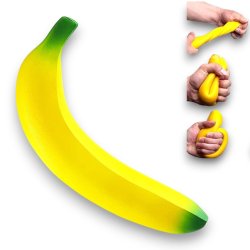 Fidget Toys: Banana Stress Toy 13cm