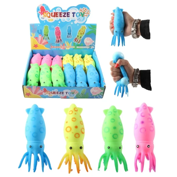 Squeeze Bl�ksprutte - 15 cm  Med Slim og Skum