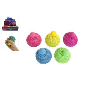 Squishy Mesh Ball Neon 