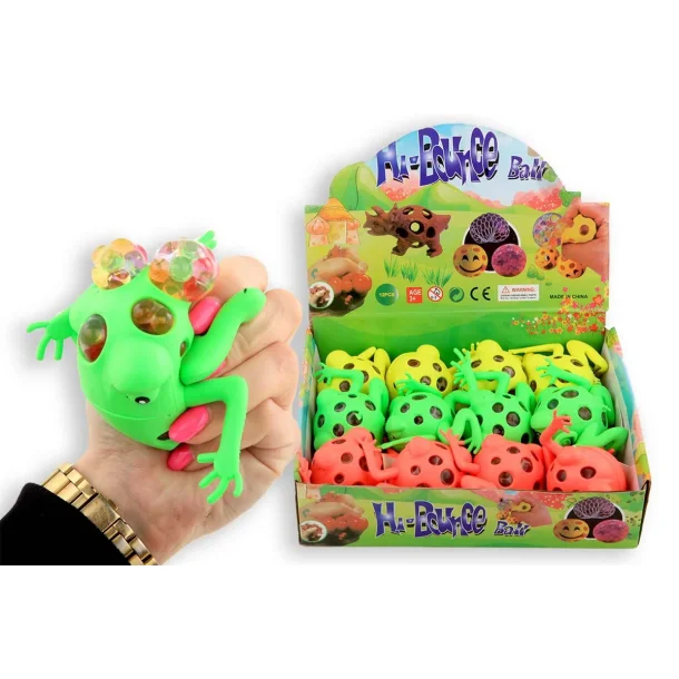 Mesh Bold Frø - Assorterede Farver - Med Vandperler