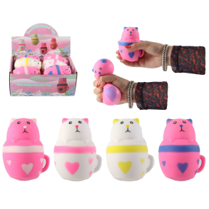 Squeeze Kat I Kop 10 Cm