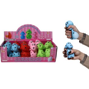 Squeeze Dog 12 Cm Assorteret Farver