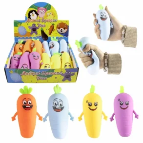 Squeeze Ball Gulerod - Sjov og Afslapning i Én