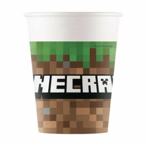 8 Paper Cups FSC 200ml � Minecraft