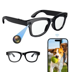 AI Glasses AIMB-G2  Smartbriller med kamera og AI-funktioner Sort