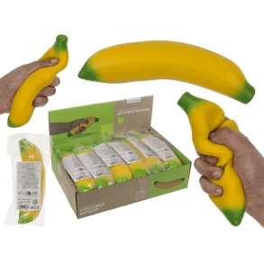 Anti Stress Banana � Sjov Squeeze Banan Fidget Toy