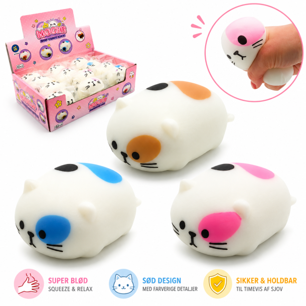Anti-Stress Kat 8 cm � S�d Squishy Kat Fidget Toy