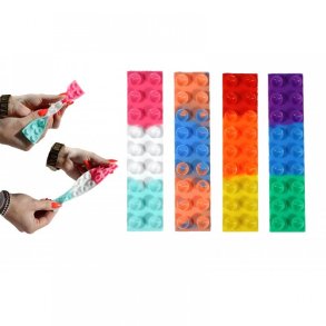 Fidget Toys: Anti Stress, Sjovt Gummib�nd Med Sugekopper