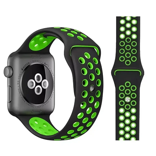 Apple Watch 2 farved Silikone 38/40/41 - Neon