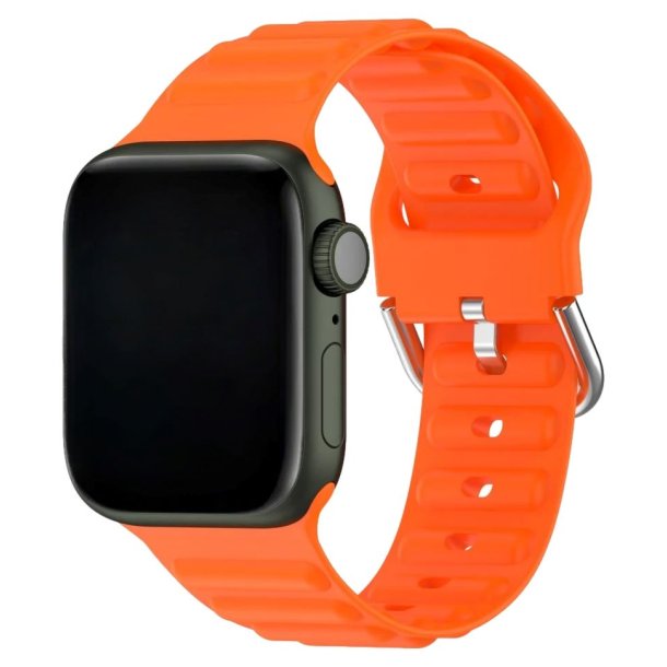 Apple Watch Wave Silikone 42/44/45/49- Orange